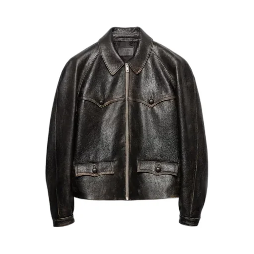 Prada Long-Sleeved Zip-Up Jacket