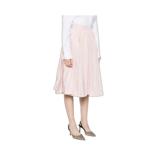 Prada Pleated Midi Skirt