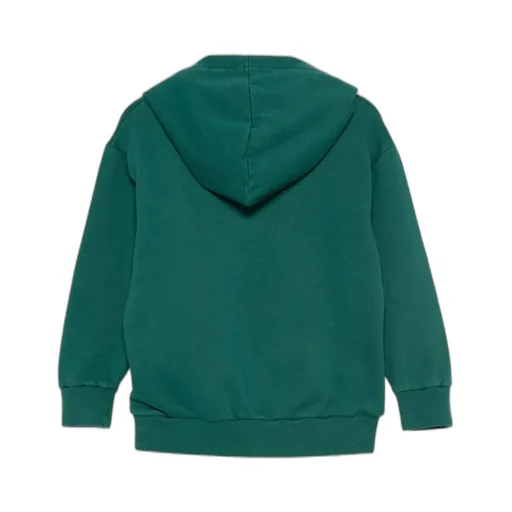 Paisley-Motif Hooded Sweatshirt