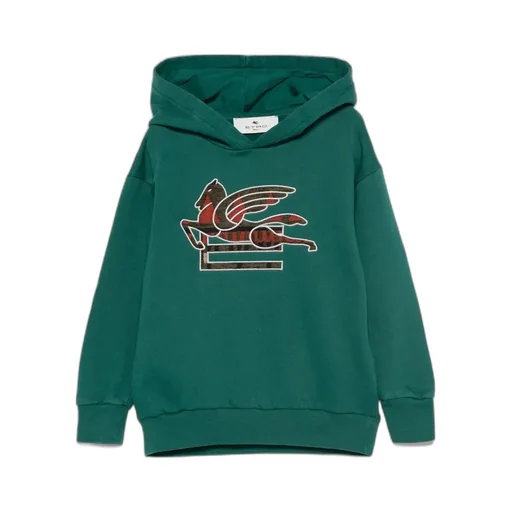 Pegaso-Embroidered Hoodie