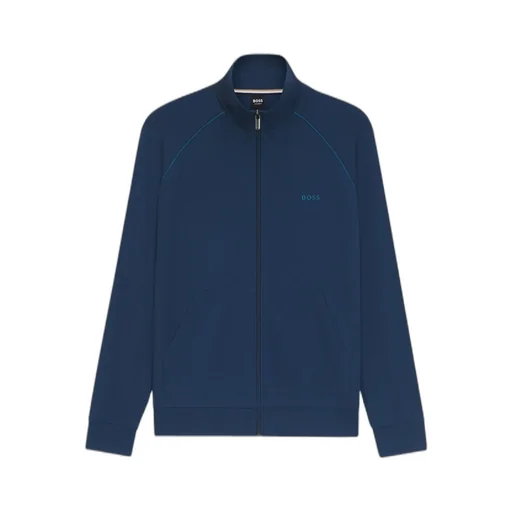 Long-Sleeved Zip-Up Sweatshirt