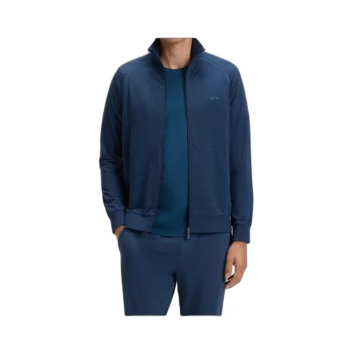 Long-Sleeved Zip-Up Sweatshirt