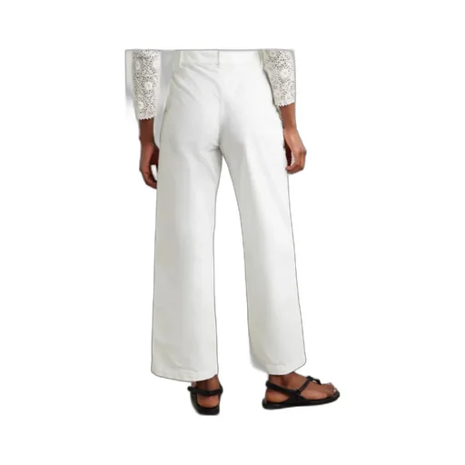 Nohan Brushed Cotton-Blend Twill Wide-Leg Pants