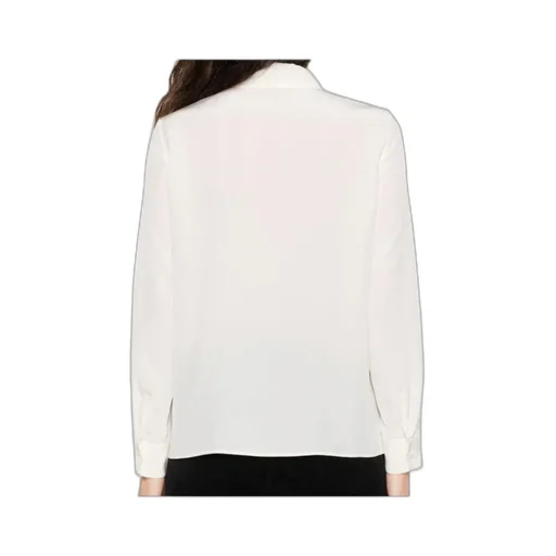 Bow-Detail Silk Blouse