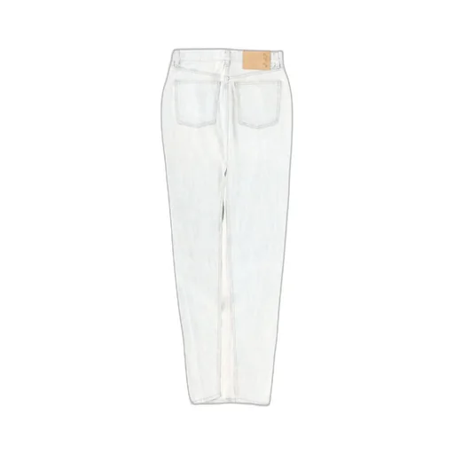 Haikure Long Denim Skirt