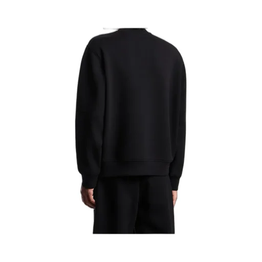 Emporio Armani Eagle Logo Emroidered Crewneck Sweatshirt