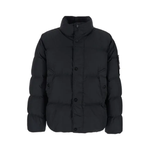 Stone Island Logo Patch Bomber Jacket