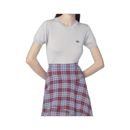Light Grey Bea Wool And Silk Top