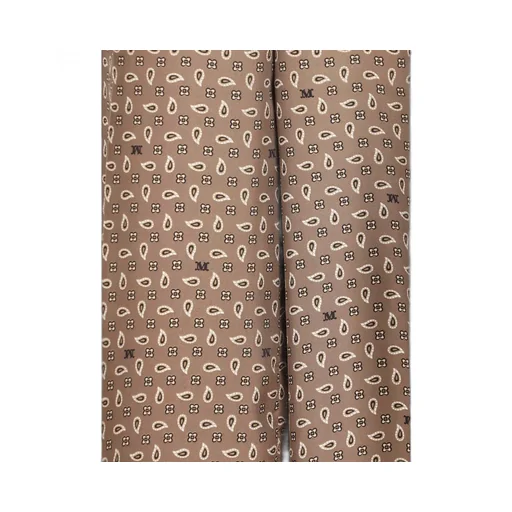 Max Mara Mxmvischio Printed Trousers