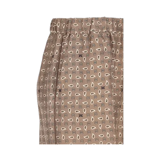 Max Mara Mxmvischio Printed Trousers