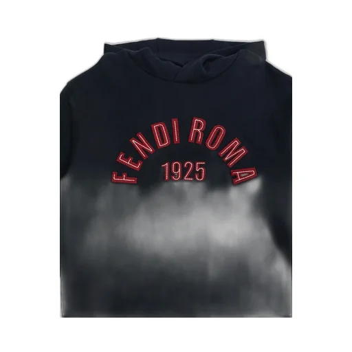 Fendi Kids Logo Patch Hoodie