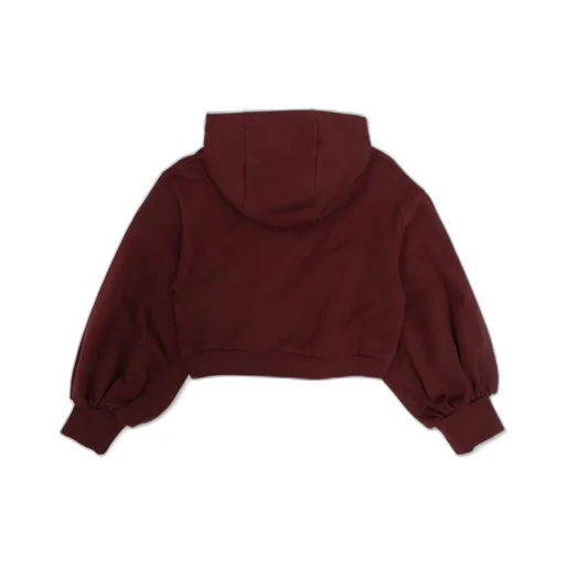 Fendi Kids Logo Embroidered Hoodie