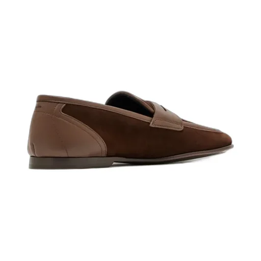 Suede Loafers
