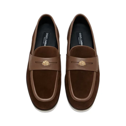 Suede Loafers