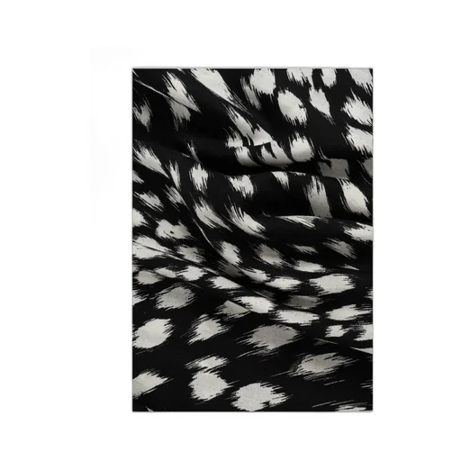 Givenchy Polka Dot Printed Frayed Edge Scarf