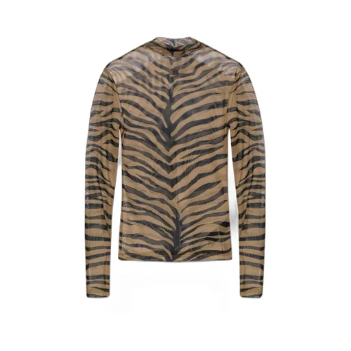 Zebra-Print Top