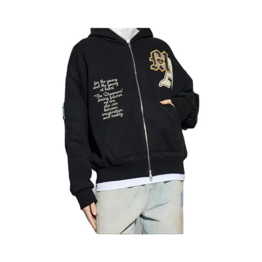 Logo-Appliqu Full-Zip Hoodie