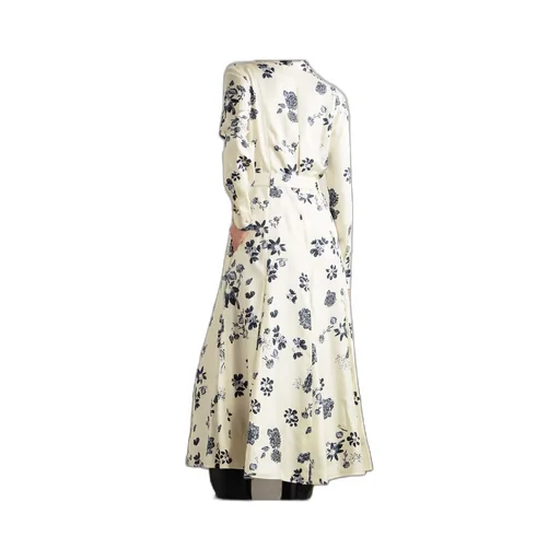 Belt-Printed Dress