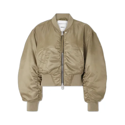 Zippered Long Sleeve Casual Jacket