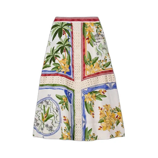 Patterned Skirt