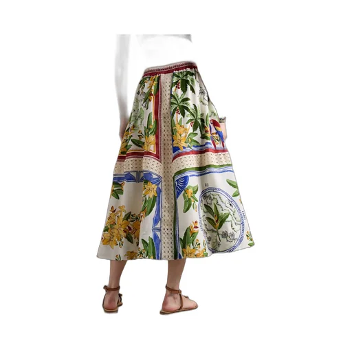 Patterned Skirt