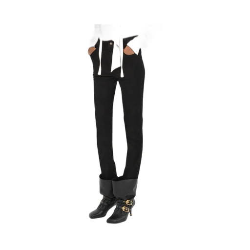 Belt-Loop Casual Pants