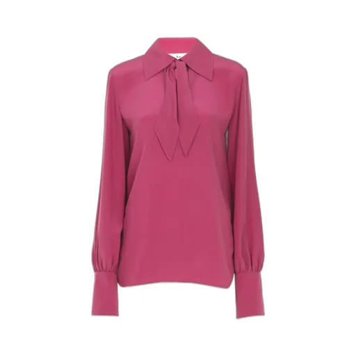 Long-Sleeved Bow Shirt