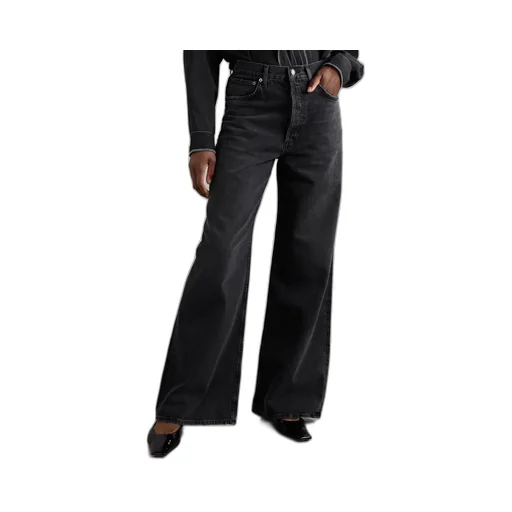 High Waist Straight Jeans