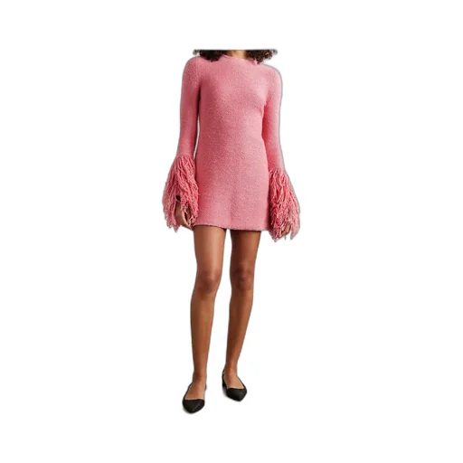 Long Sleeve Tassel Dress