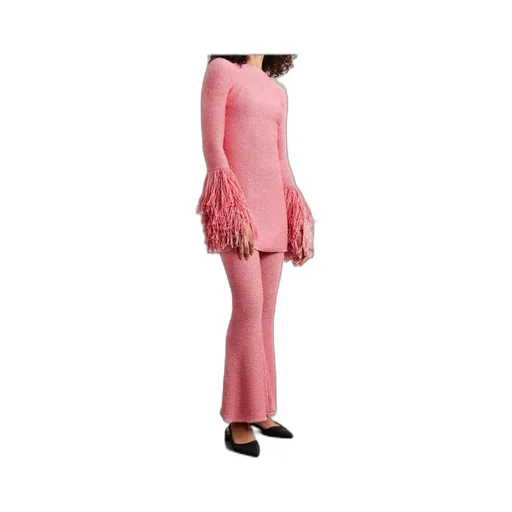 Long Sleeve Tassel Dress