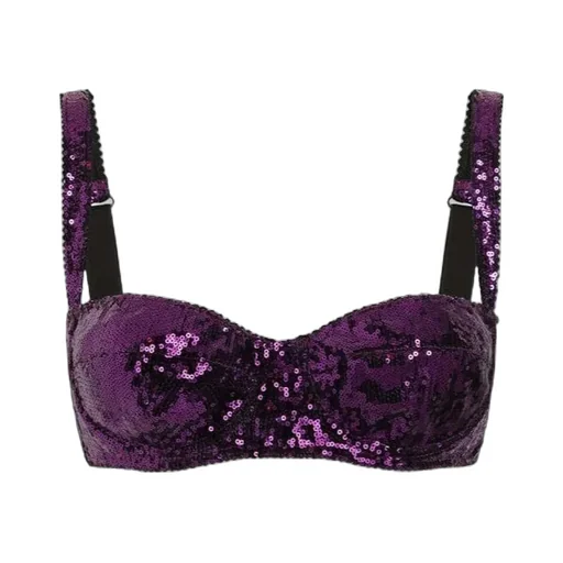 Sequinned Bra