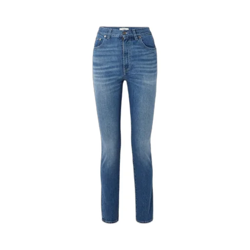Chlo Logo Patch Slim Cut Jeans