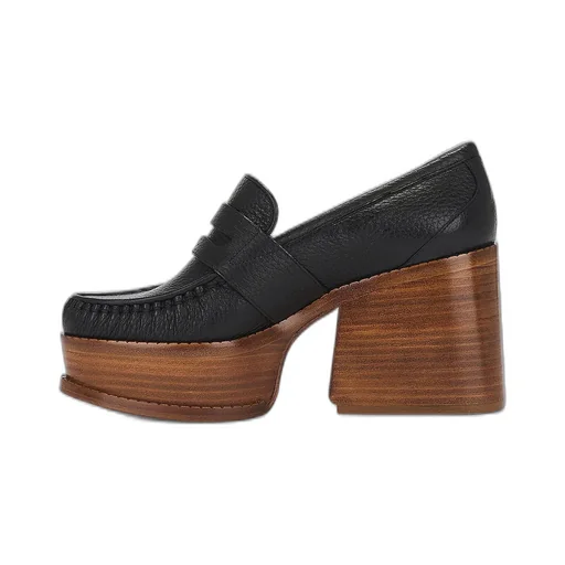 Thick-Soled Loafers