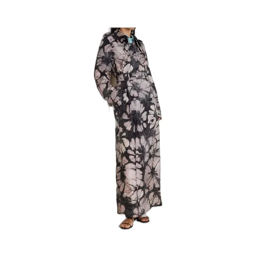 Floral Trench Coat