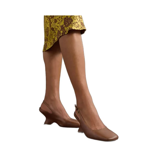 Slingback High Heel Sandals