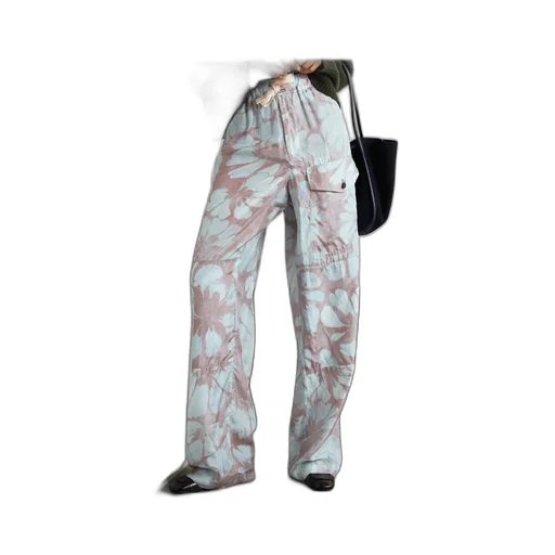 Patterned Casual Pants