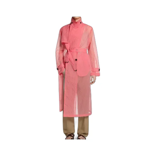 High Collar Long Sleeve Coat