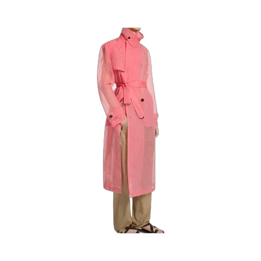 High Collar Long Sleeve Coat