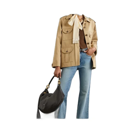 Long-Sleeved Casual Jacket