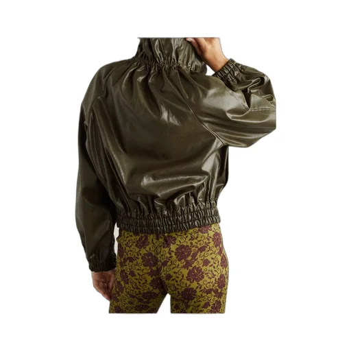 Long Sleeve Leather Jacket
