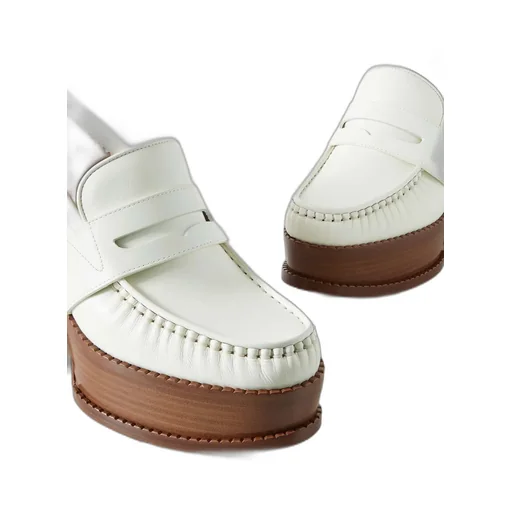 Thick-Soled Loafers