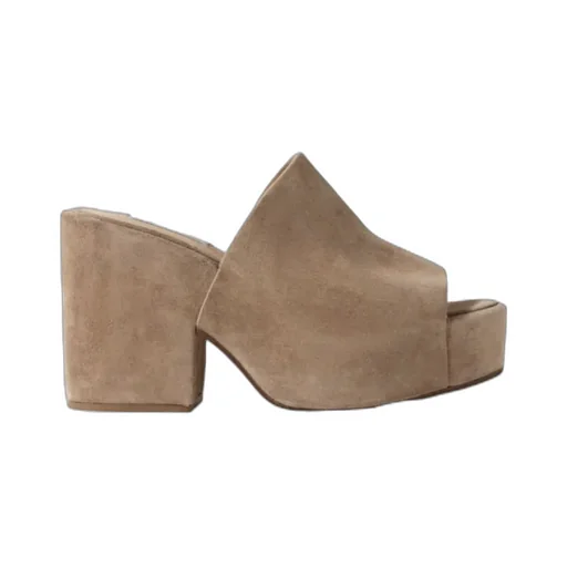 Round Toe High Heel Sandals