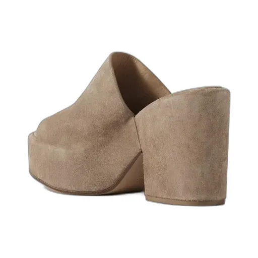 Round Toe High Heel Sandals