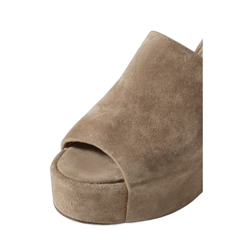 Round Toe High Heel Sandals