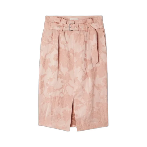Slit Midi Skirt