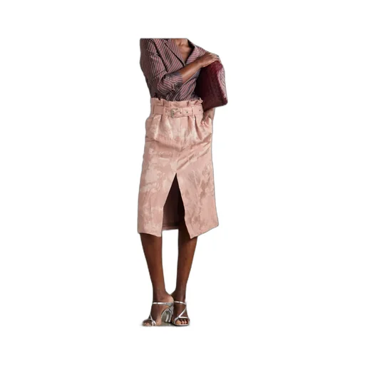 Slit Midi Skirt