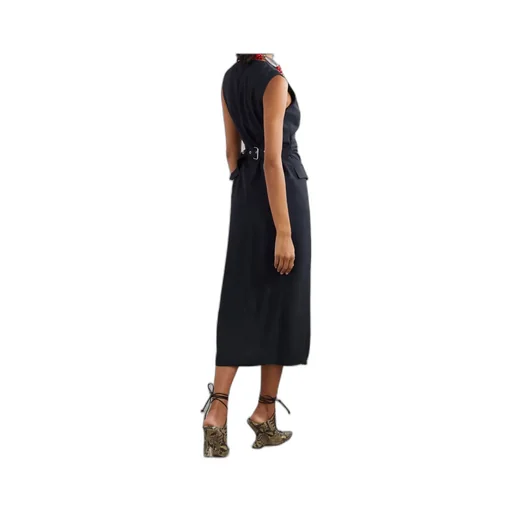 Twill Midi Dress