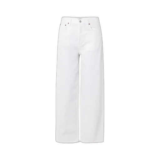 Denim Trousers With Belt Loops