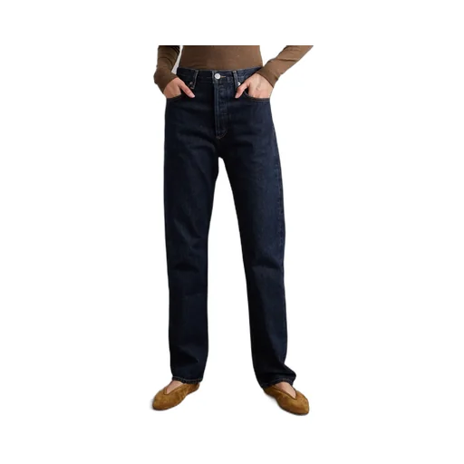 High Waist Straight Jeans