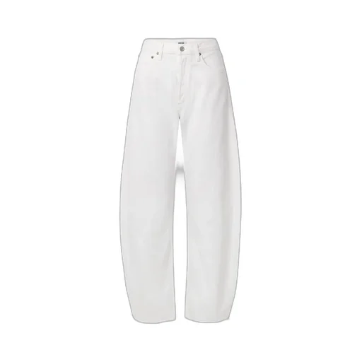 High Waist Denim Trousers